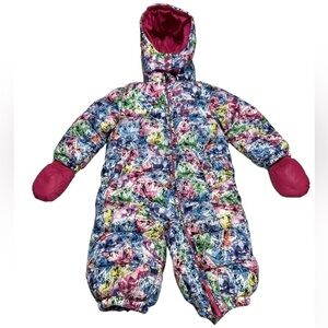 Diesel Gemstones Multicolor Puffer Snowsuit 24m